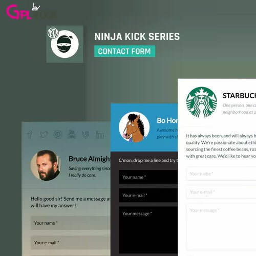 Ninja Kick Contact Form