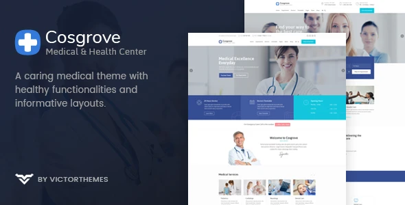 Cosgrove – Medical & Healthcare WordPress Theme